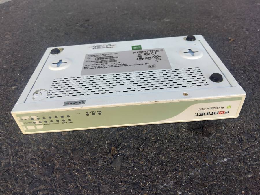 Fortinet Fortigate-40C Firewall Security Appliance FG-40C