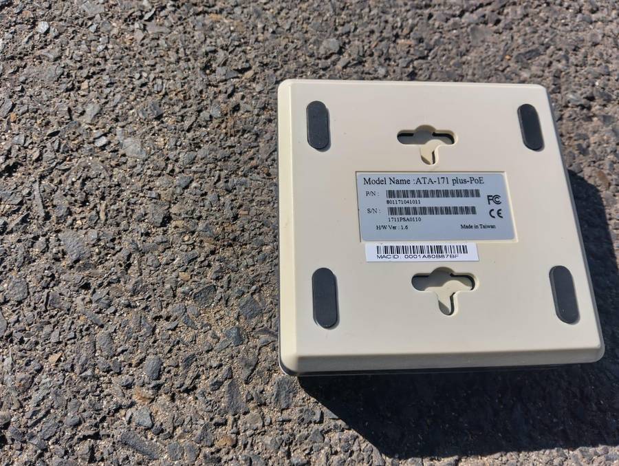 Welltech VOIP Terminal Adapter ATA 171 series plus POE