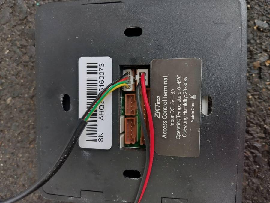 ZKTeco Fingerprint Access Control Terminal