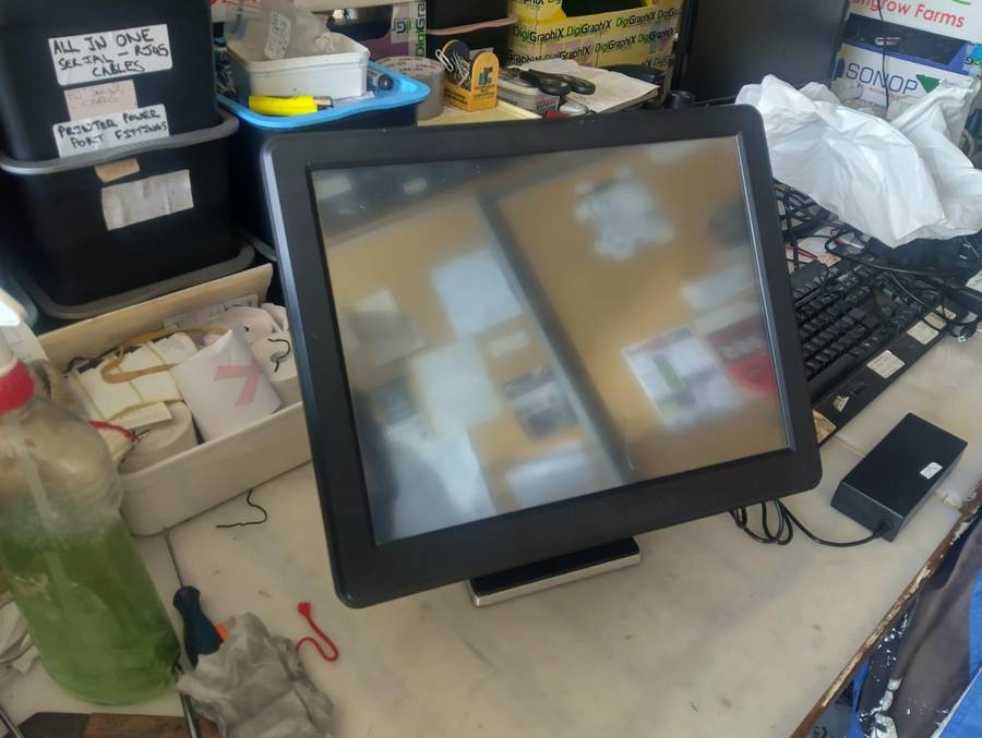 FEC All in One Touch POS System 15" PP9635 Intel® Celeron J1900 1.99Ghz, 4GB RAM, 60GB SSD