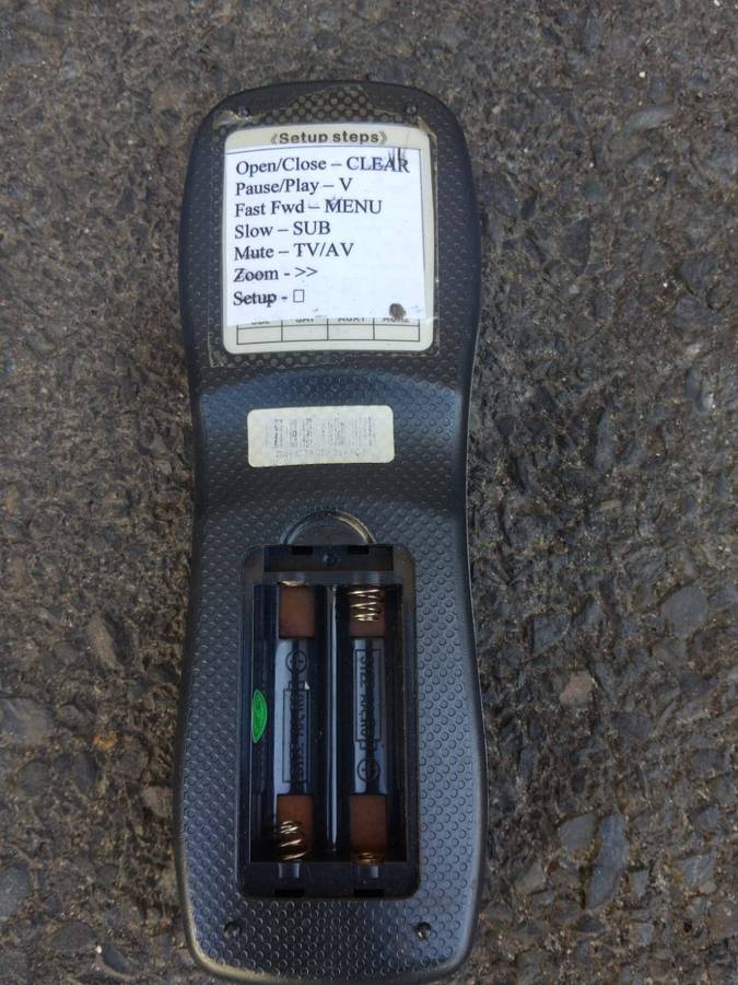 C-Tech URC 08T universal Remote for Sinotec TV