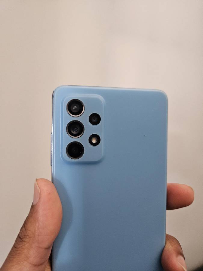 Samsung Galaxy A52  128GB  Awesome Blue  Dual SIM