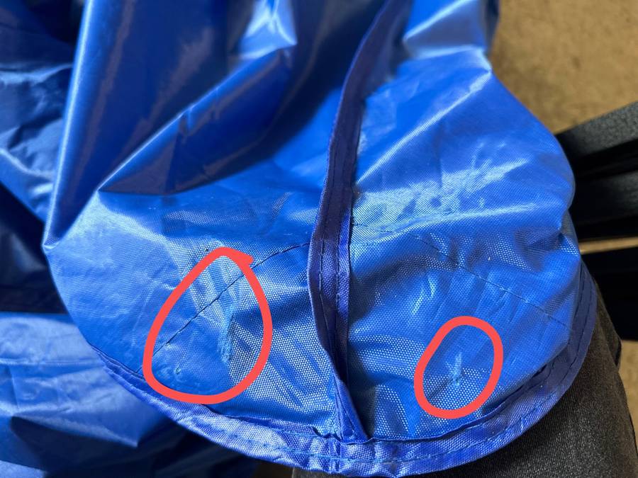 3mx3m Waterproof Gazebo - Blue