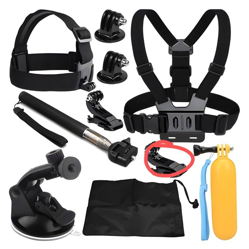 Universal Outdoor Sports 9 in 1 Camera Accessories Set