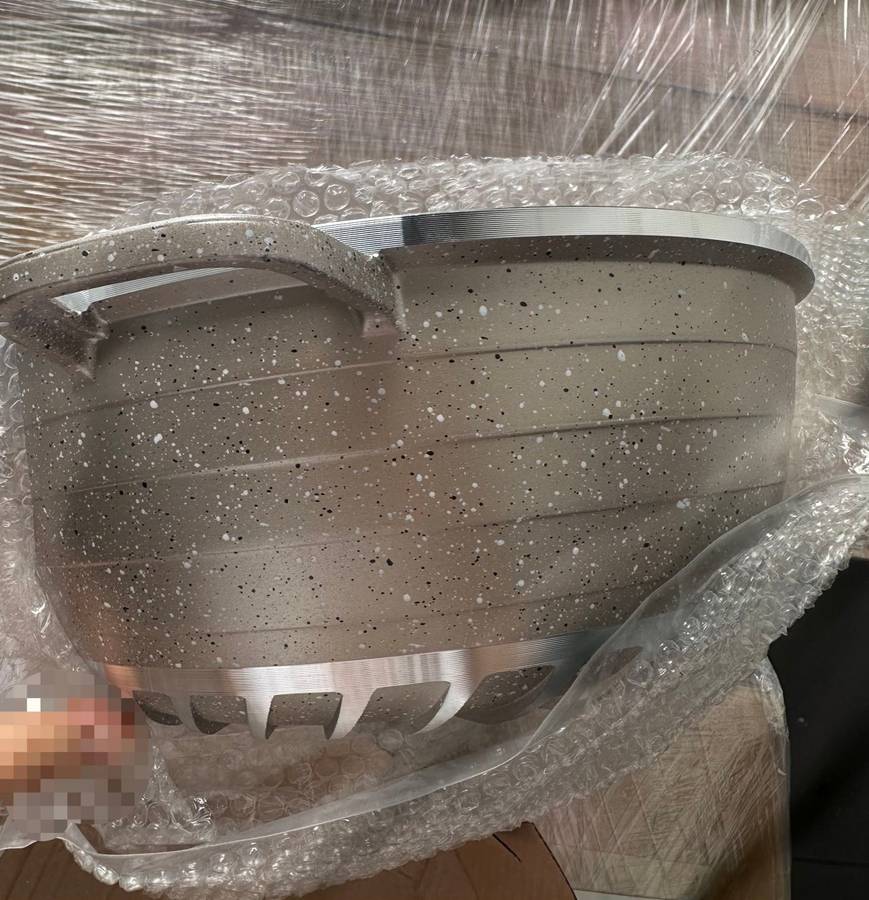 10-Piece Cookware Set - Die-Cast Granite Cookware Set - Induction Cookware Set