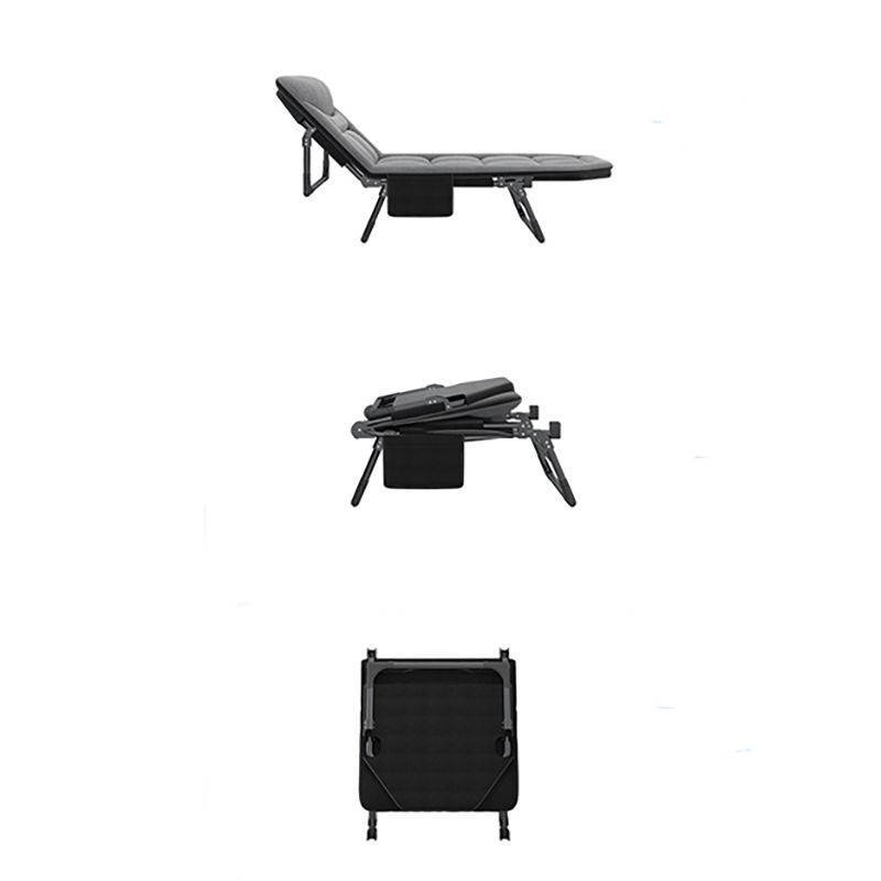 FB-002, Folding Camp Bed - Pretty Grey