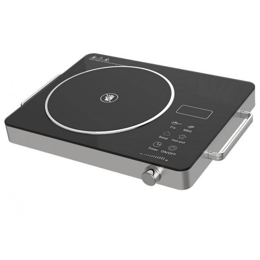 Energy-Efficient 2200w Ceramic Hot Plate- Temperature Control/Easy to Clean