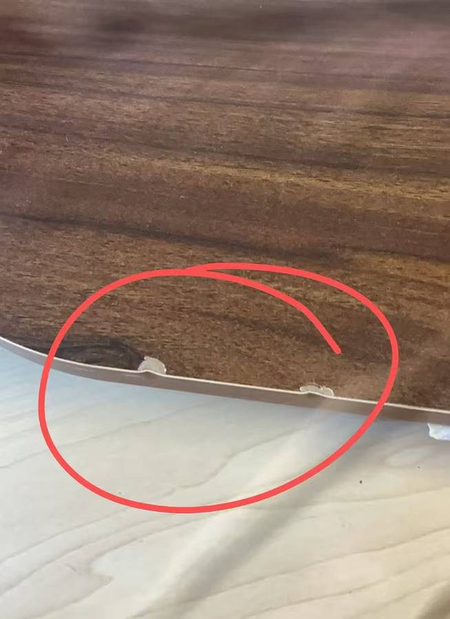 Side Table End Table Snack Couch Table Nightstand for Small Space - Brown