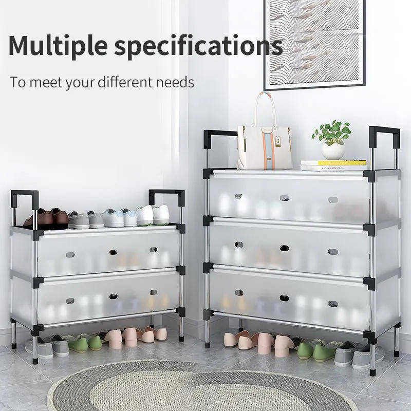 High-quality dust-proof shoe rack with 3 layers and large capacity