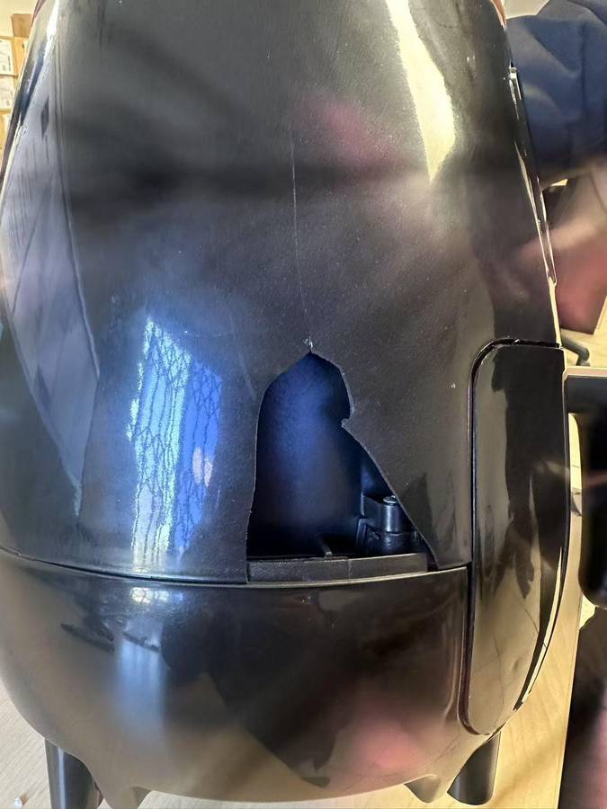 Electric Silver Crest Air Fryer - 2400W - 6 Litre Large Capacity