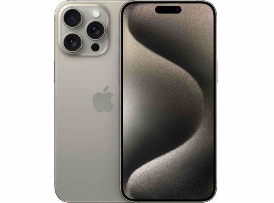 iPhone 15 pro max titanium