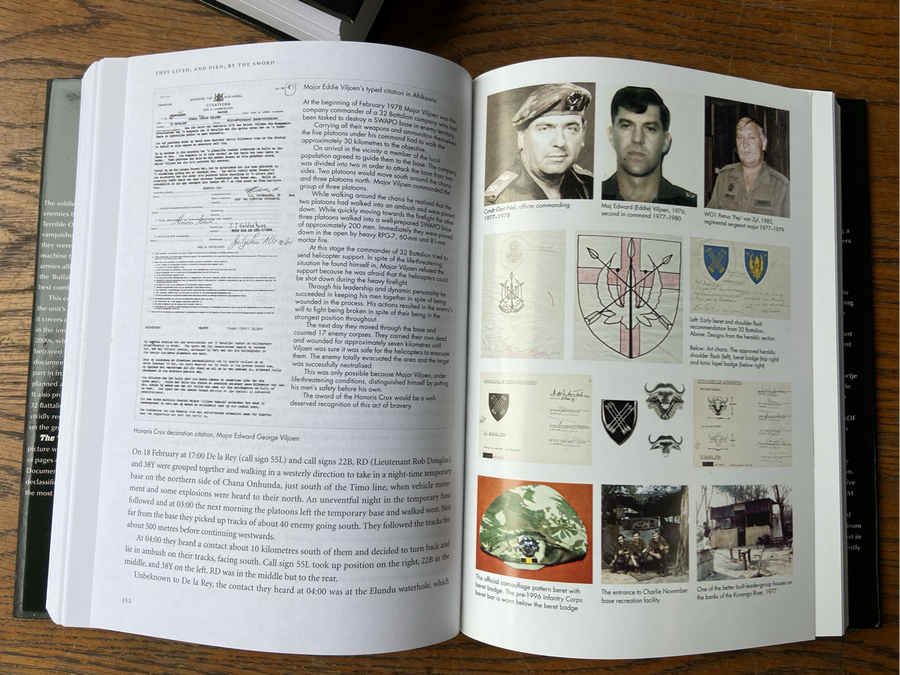 The Terrible Ones:  A Complete History of 32 Battalion Volume 1 & 2 Box Set Books by Piet Nortje