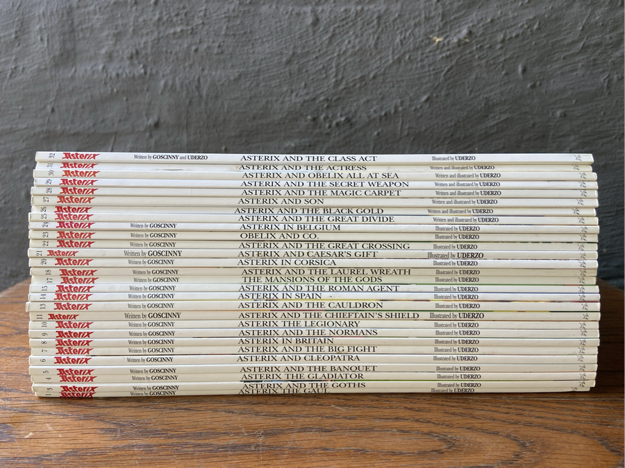 Asterix Comic Books (28 books)