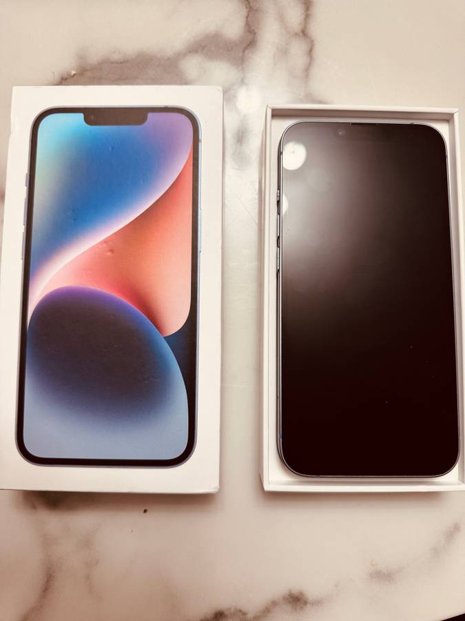 iPhone 14 Blue 128Gb Original - Free Shipping