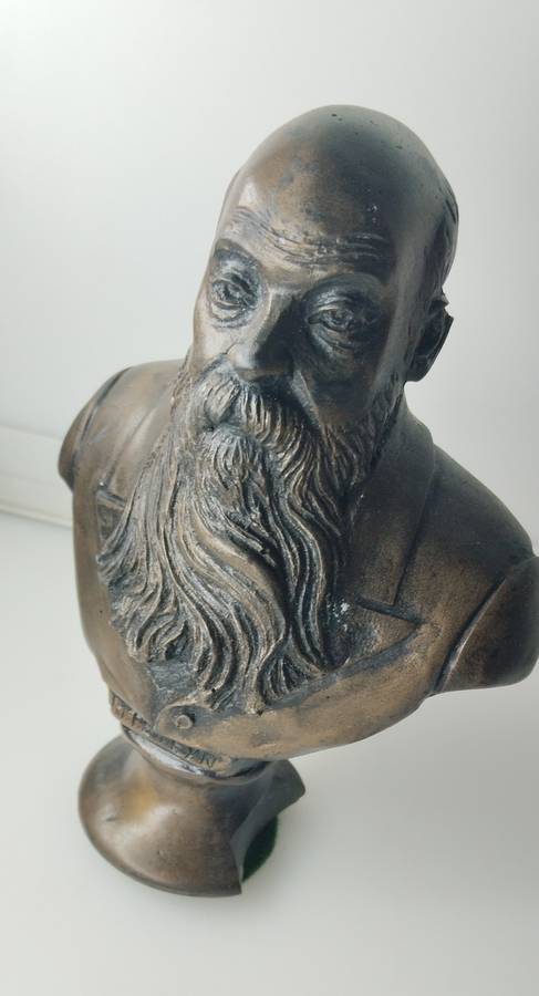 President MT Steyn (Orange Free State) bust by P Minnaar 1978