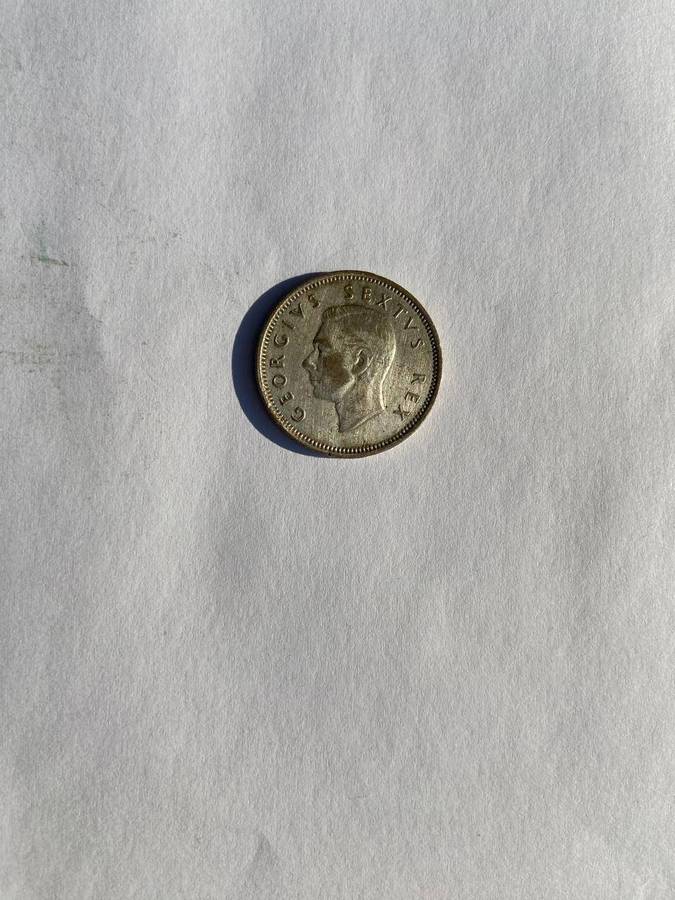 1951 South African One Shilling Coin, Rare Coins And Notes Auction, Lot 18 Of 20
