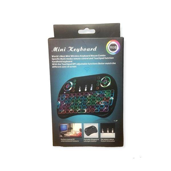 RGB Rechargeable Wireless 2.4ghz Mini LED Backlit Keyboard, Lot 4 Of 11