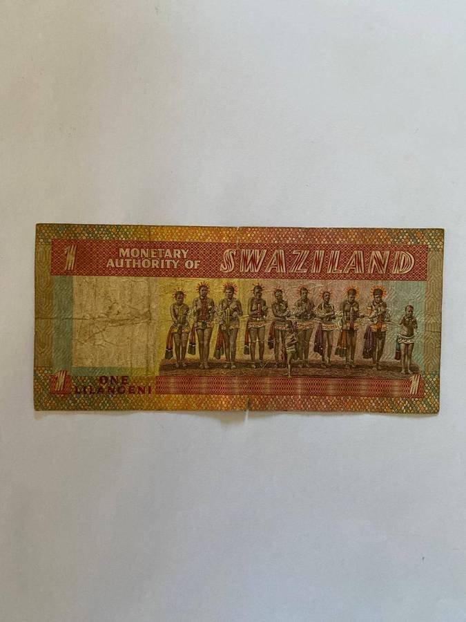 Swaziland Note, Rare Coins And Notes Auction, Lot 10 Of 20