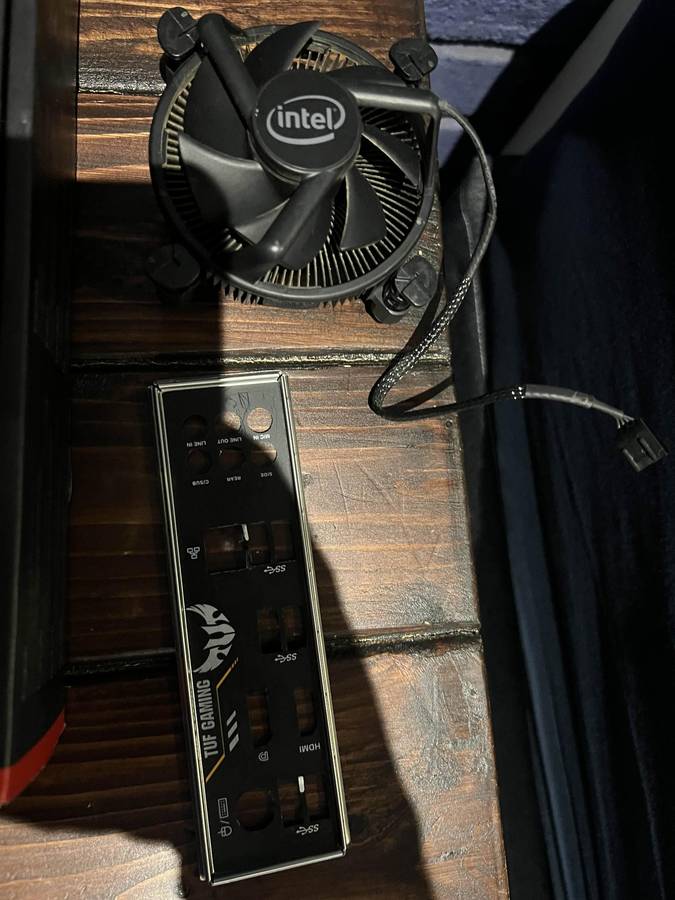 Combo i5 10400f, Asus Tuf B460 Plus, Evga 600W Psu