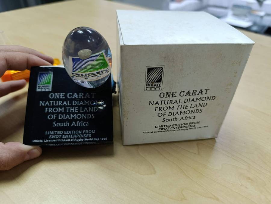 1995 Rugby World Cup Diamond Souvenir Limited Edition