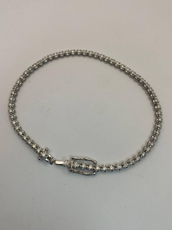 9k Diamond Tennis Bracelet
