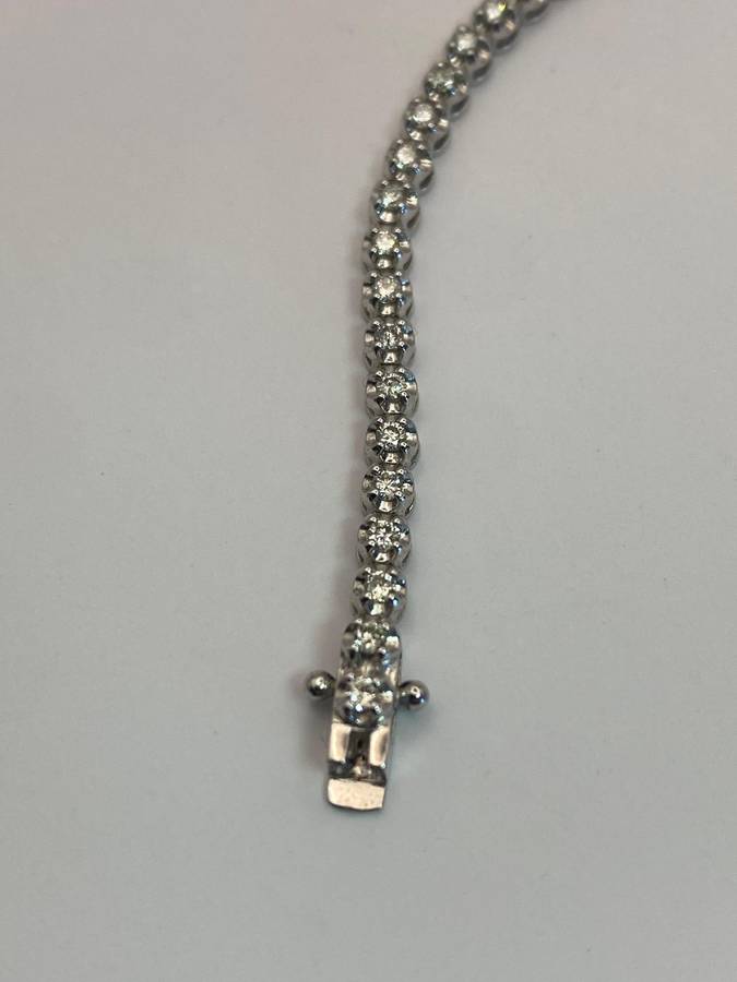 9k Diamond Tennis Bracelet