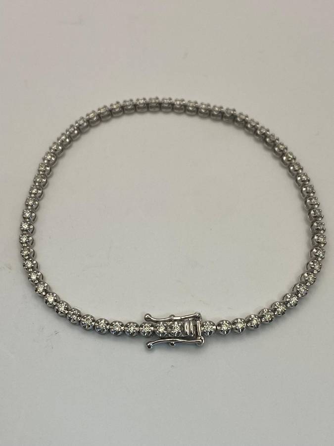 9k Diamond Tennis Bracelet