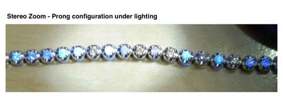 9k Diamond Tennis Bracelet
