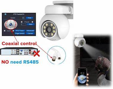 4 in1 5MP PTZ Camera