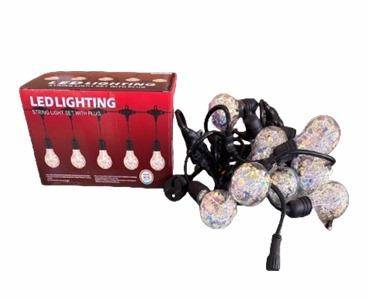 5M 220V Warm White Waterproof Outdoor LED String Bulb Light