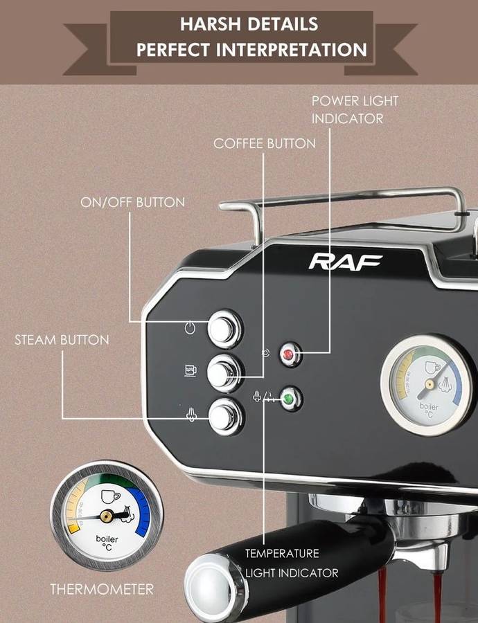 RAF - automatic coffee machine