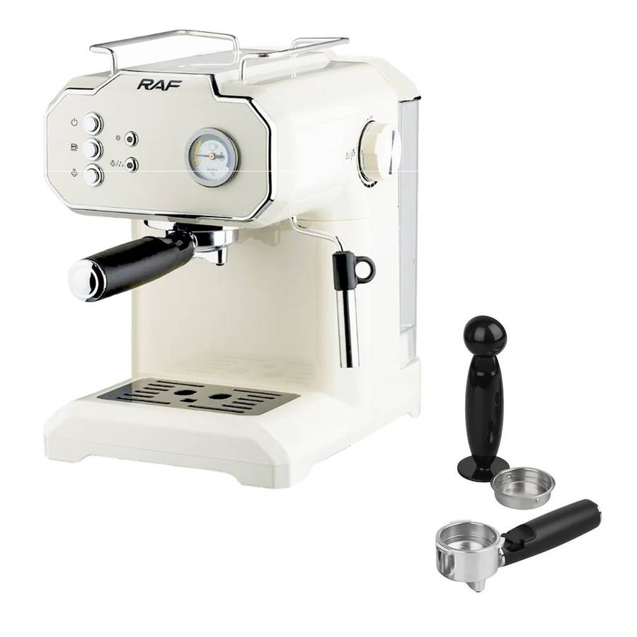 RAF Twin Brew Pro - 20Bar Espresso & Cappuccino Coffee Maker