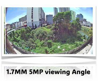 1080P panoramic fisheye camera