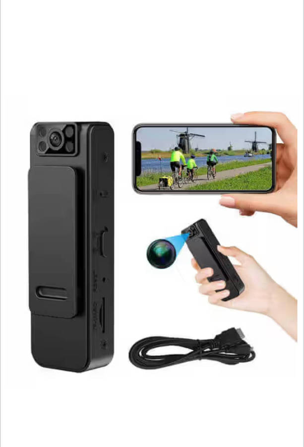Wearable Body Spy Camera