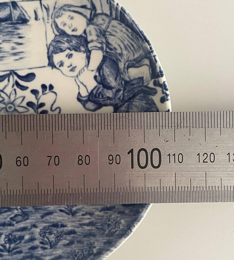 Bargain 7-Piece Dutch Delftware Decor Lot  Chemkefa plate, Boch Plate, Coasters, Candle Holder