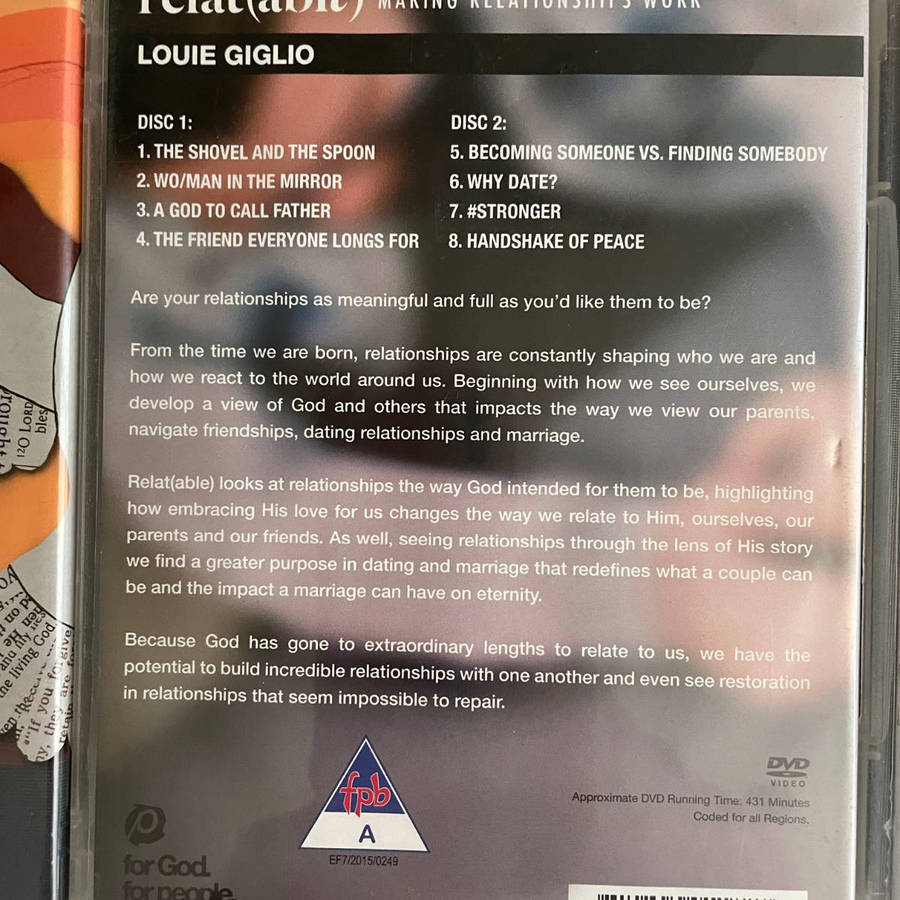 Lot of 20+ Christian Teaching DVDs  Andy Stanley, Louie Giglio, Angus Buchan, Francis Chan  Leader