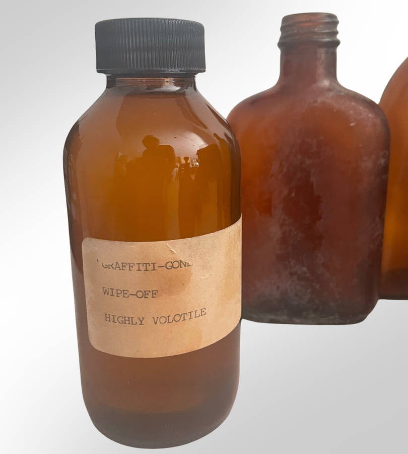 Vintage Glass Bottle Collection  Rare Vapo-Cresolene, Bovril, Amber Glass, Nasal Atomizer, and More