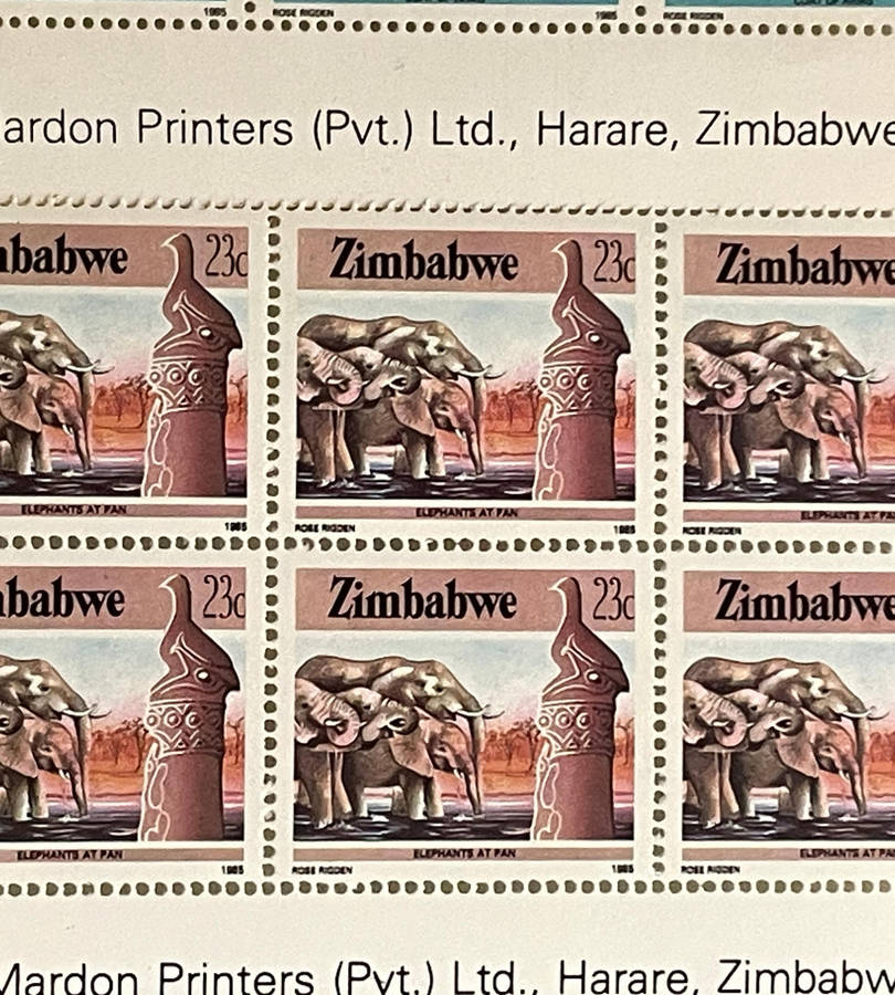 1985 Zimbabwe Stamp Collection  Rose Rigden, UN Decade for Women, National Archives  589+ MNH Stam
