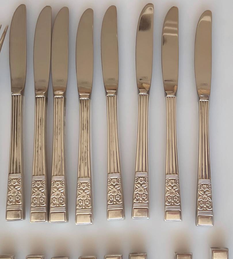 Incomplete 50-Piece NTC Silver Plated Cutlery Set (1940)  Coronation Pattern, Great Condition