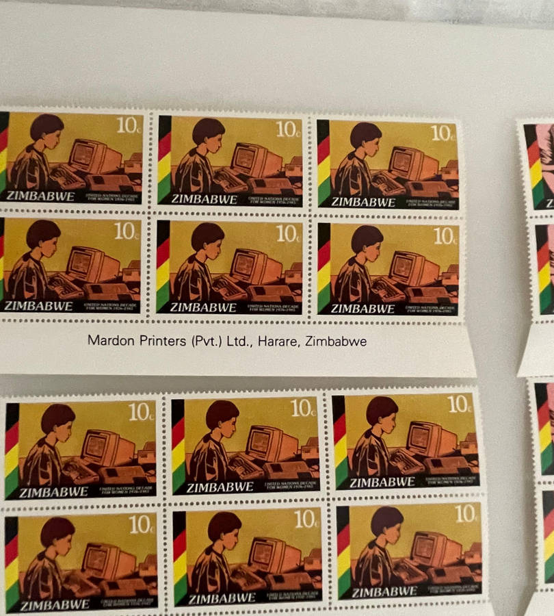 1985 Zimbabwe Stamp Collection  Rose Rigden, UN Decade for Women, National Archives  589+ MNH Stam