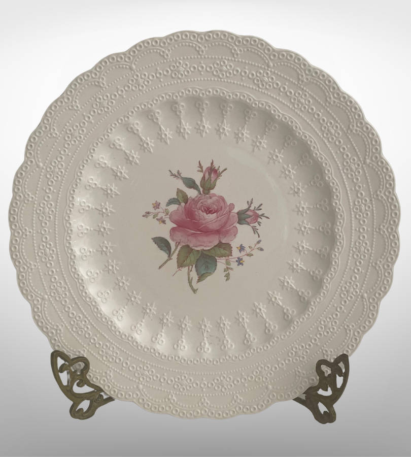 Spode's Jewel Copeland Spode Billingsley Rose 26.5cm Dinner Plate  England