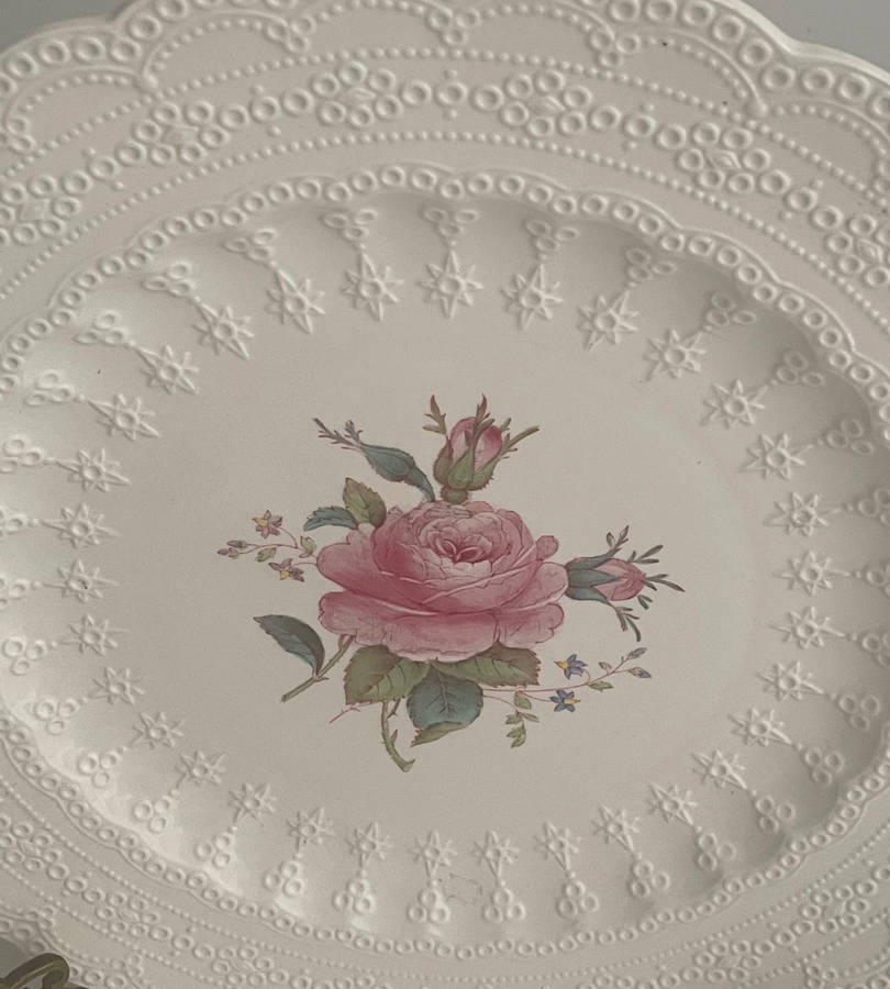 Spode's Jewel Copeland Spode Billingsley Rose 26.5cm Dinner Plate  England