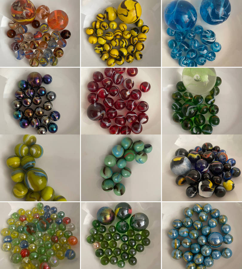 Reduced! Biggest Ever Vintage Marble Collection (10kg)  Includes  Marbles & Big Jim Carry Case