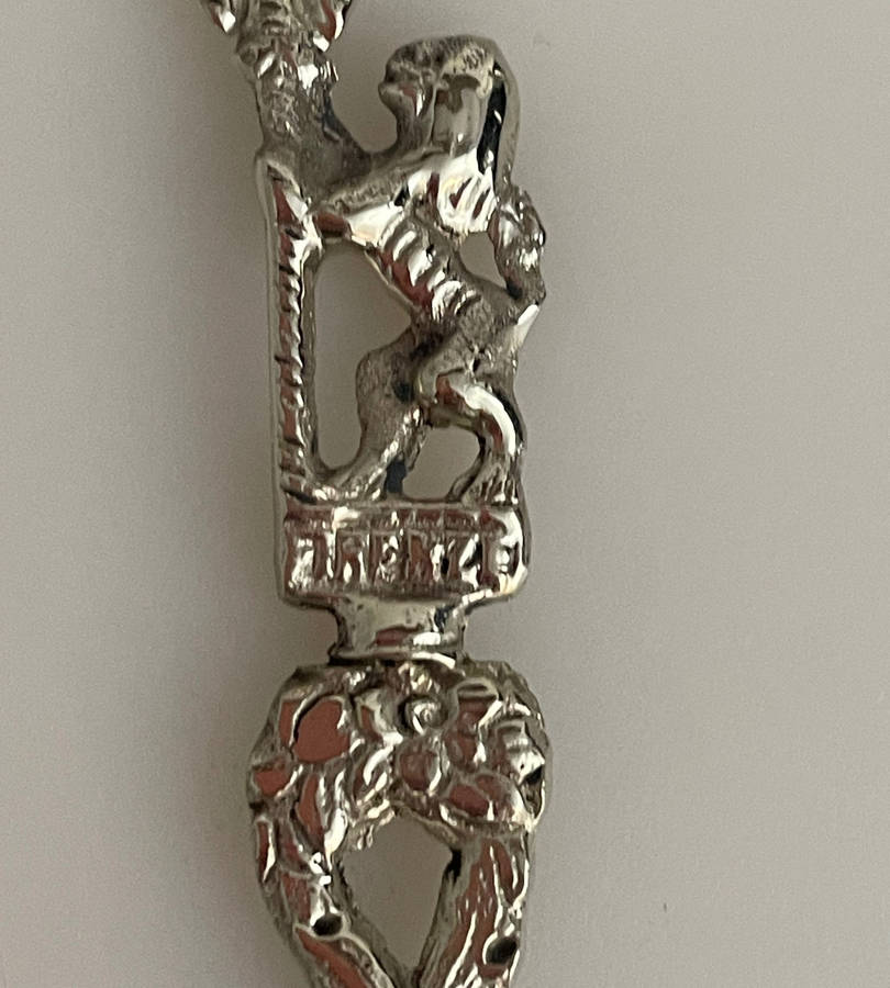 Vintage Italian Baroque Sweet Service Cutlery Set  12-Piece (6 Forks & 6 Teaspoons)  1950s