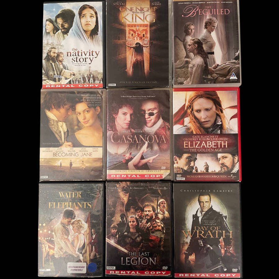 90+ Mixed DVDs Bargain Bulk Lot | Used Condition | Various Genres