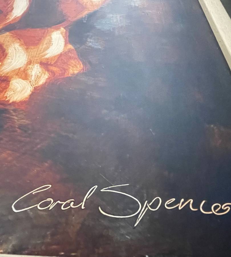 Original Framed Oil Painting of a Nude Woman by Coral Spencer | 67cm x 53cm- Price Reduced