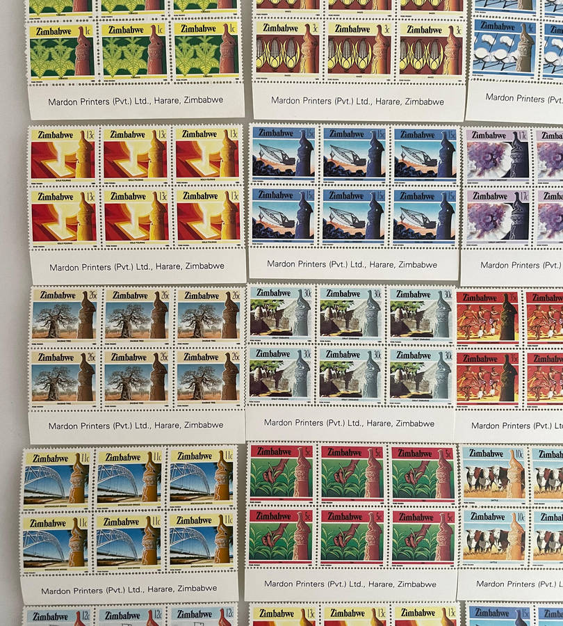 1985 Zimbabwe Stamp Collection  Rose Rigden, UN Decade for Women, National Archives  589+ MNH Stam