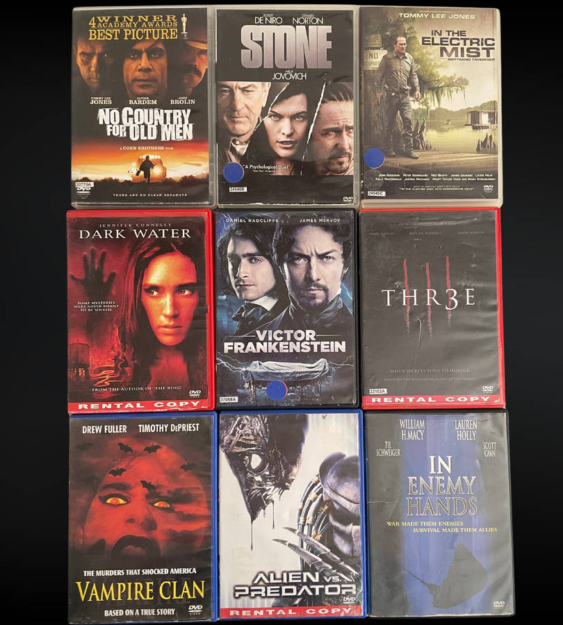 90+ Mixed Genre DVDs  Thriller, Drama, Comedy, Action & More! Bargain Lot  Used Condition