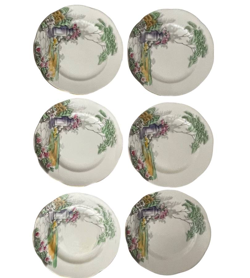 14-Piece Part Tea Service  Adderley Fine Bone China (c. 1947, England)
