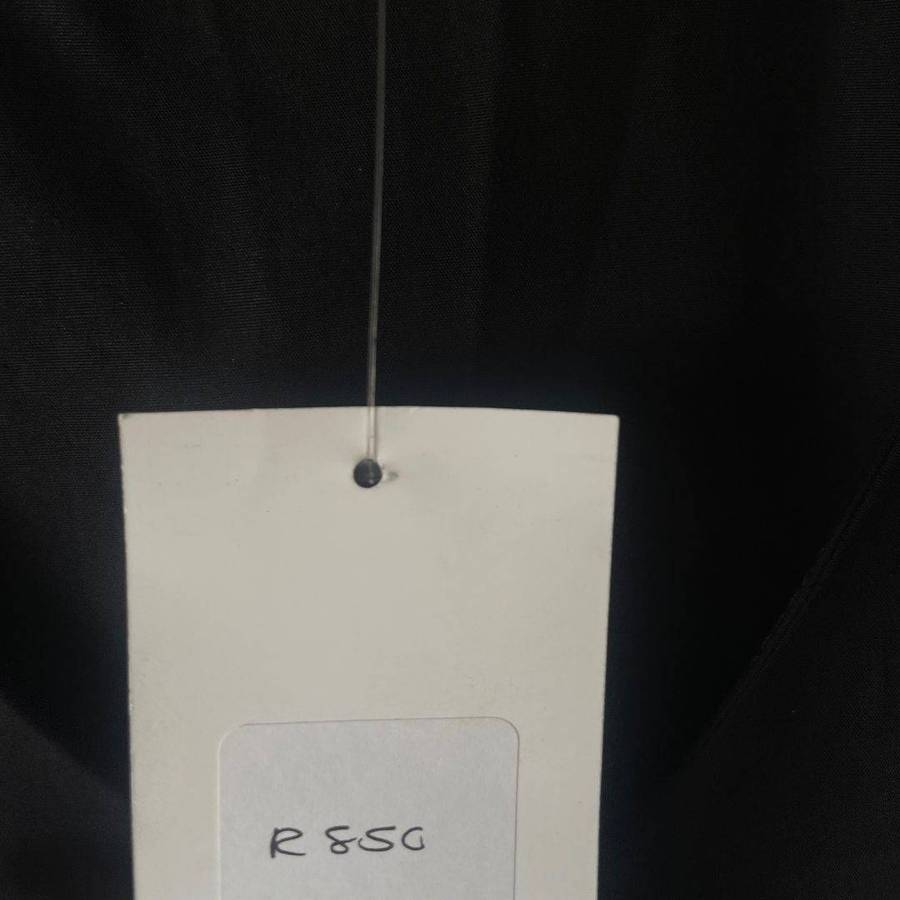 Black Cotton-Linen Maxi Sleepwear Dress with Side Slits & Pockets  Size Large (Fits SA 4042)  R85